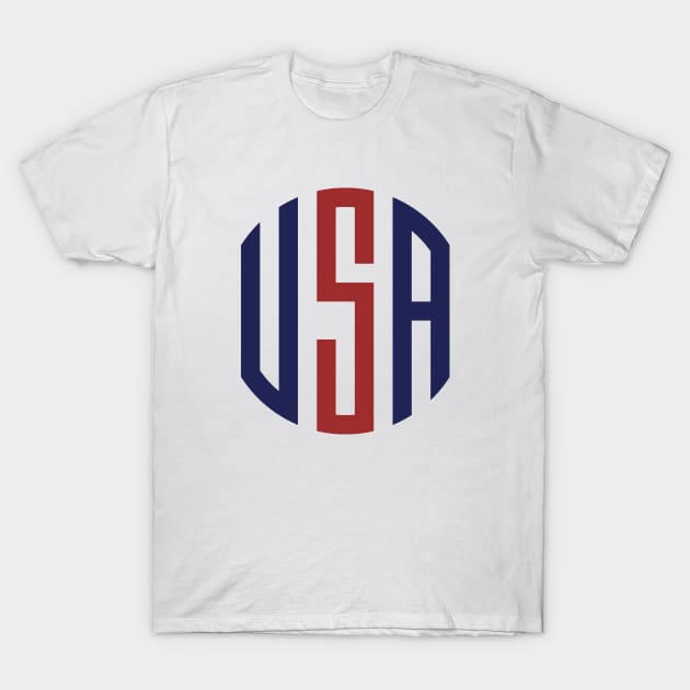 USA Logo T-Shirt by OutlawMerch